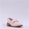 Marco Moreo Maura Frill Slip On Loafer - Pink Patent